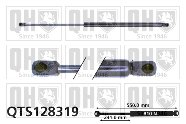 430719007500 Magneti Marelli Amortecedor de tampa de porta-malas (de 3ª/5ª porta traseira)