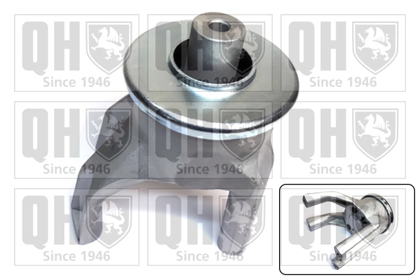 Coxim (suporte) traseiro de motor Volkswagen Transporter T5 7HB, 7HJ, 7EB, 7EJ