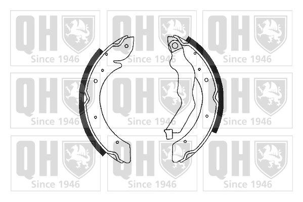 Compre 51781990 Fiat/Alfa/Lancia Sapatas do freio traseiras de tambor