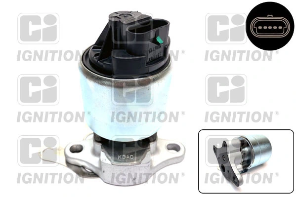 Válvula EGR de recirculação dos gases para Chevrolet Spark (Matiz)  M200, M250