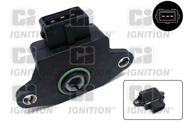 Sensor de posição da válvula de borboleta (potenciômetro) 406113000001 Lada