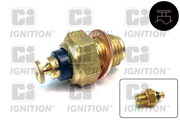 Sensor de temperatura do fluido de esfriamento para Audi 80 B1 82