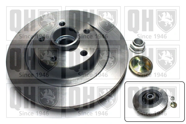 Disco do freio traseiro Renault Laguna III BT0, BT1