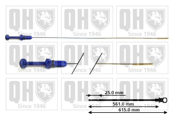  Sonda (indicador) do nível de óleo no motor Citroen C-Elysee sedan (2013 - 2026) 