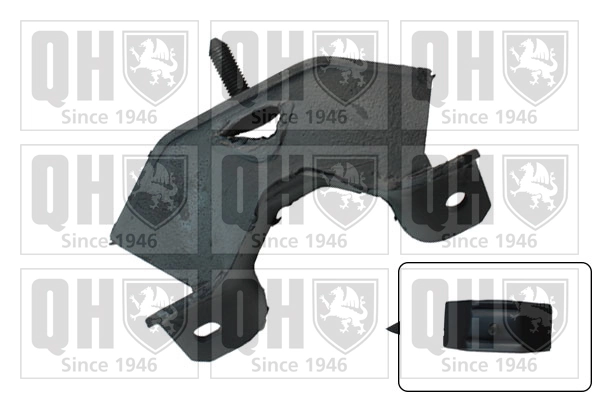 Coxim (suporte) traseiro de motor para Renault 11 3 dr 