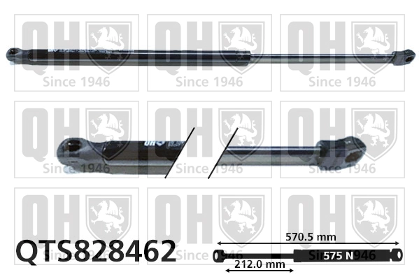 Amortecedor de tampa de porta-malas (de 3ª/5ª porta traseira) para Opel Astra K 