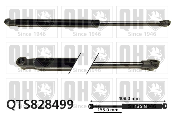 Amortecedor de tampa de porta-malas (de 3ª/5ª porta traseira) Mercedes A4539800064 preço, a partir de 22,47 USD
