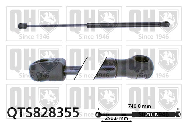 Compre GS1161 Magneti Marelli Amortecedor da capota