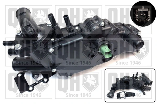 Caixa do termostato Citroen C5 I DC