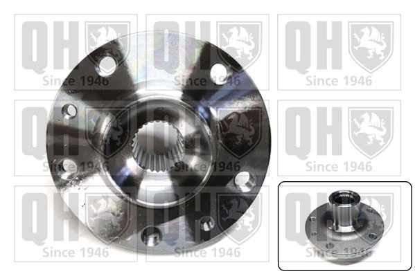 Cubo dianteiro para Renault Kangoo II KW0, KW1