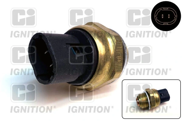 Compre Sensor de temperatura do fluido de esfriamento (de ativação de ventilador do radiador) Renault 21 