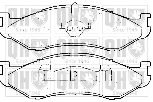  Sapatas do freio dianteiras de disco Jeep Cherokee II SUV (XJ) (1988 - 2001) II