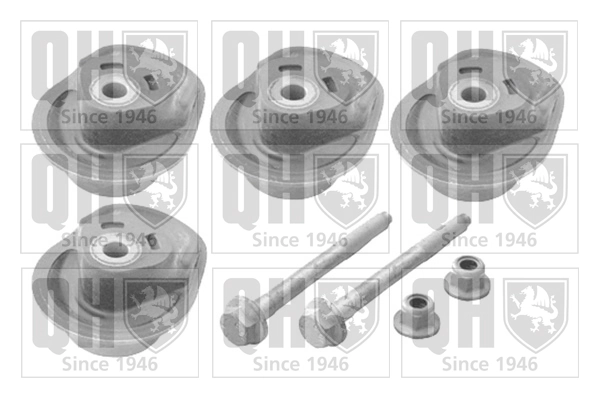 Bloco silencioso de viga traseira (de plataforma veicular) Volkswagen Golf III 1H5