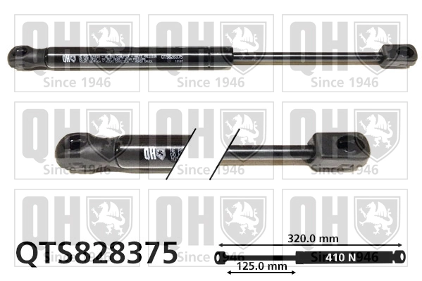Amortecedor da capota Land Rover Freelander II L359