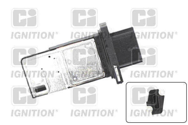  Sensor de fluxo (consumo) de ar, medidor de consumo M.A.F. - (Mass Airflow) Nissan Altima L31 sedan (2001 - 2006) L31
