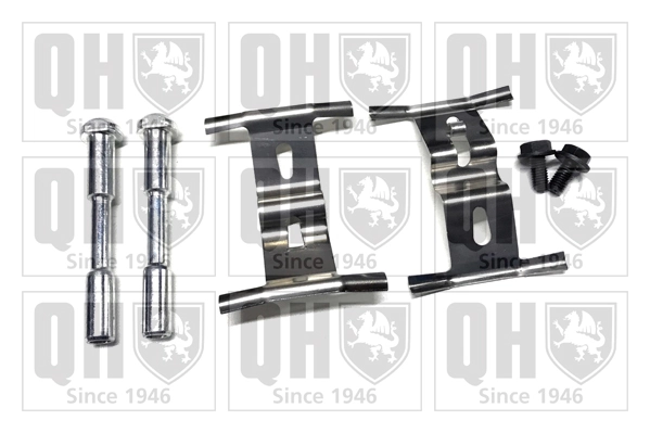  Kit de molas de fixação de sapatas de disco dianteiras Audi Q7 SUV (4LB) (2006 - 2016) 