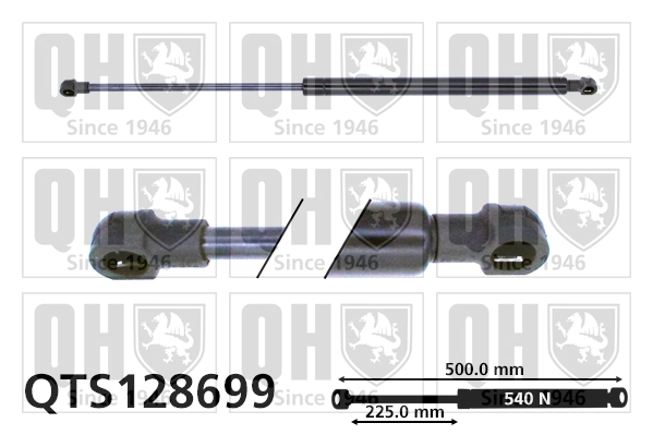 15521 Stabilus Amortecedor de tampa de porta-malas (de 3ª/5ª porta traseira)