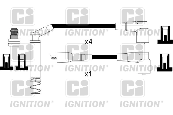  para Opel Kadett  (35, 36, 45, 46)