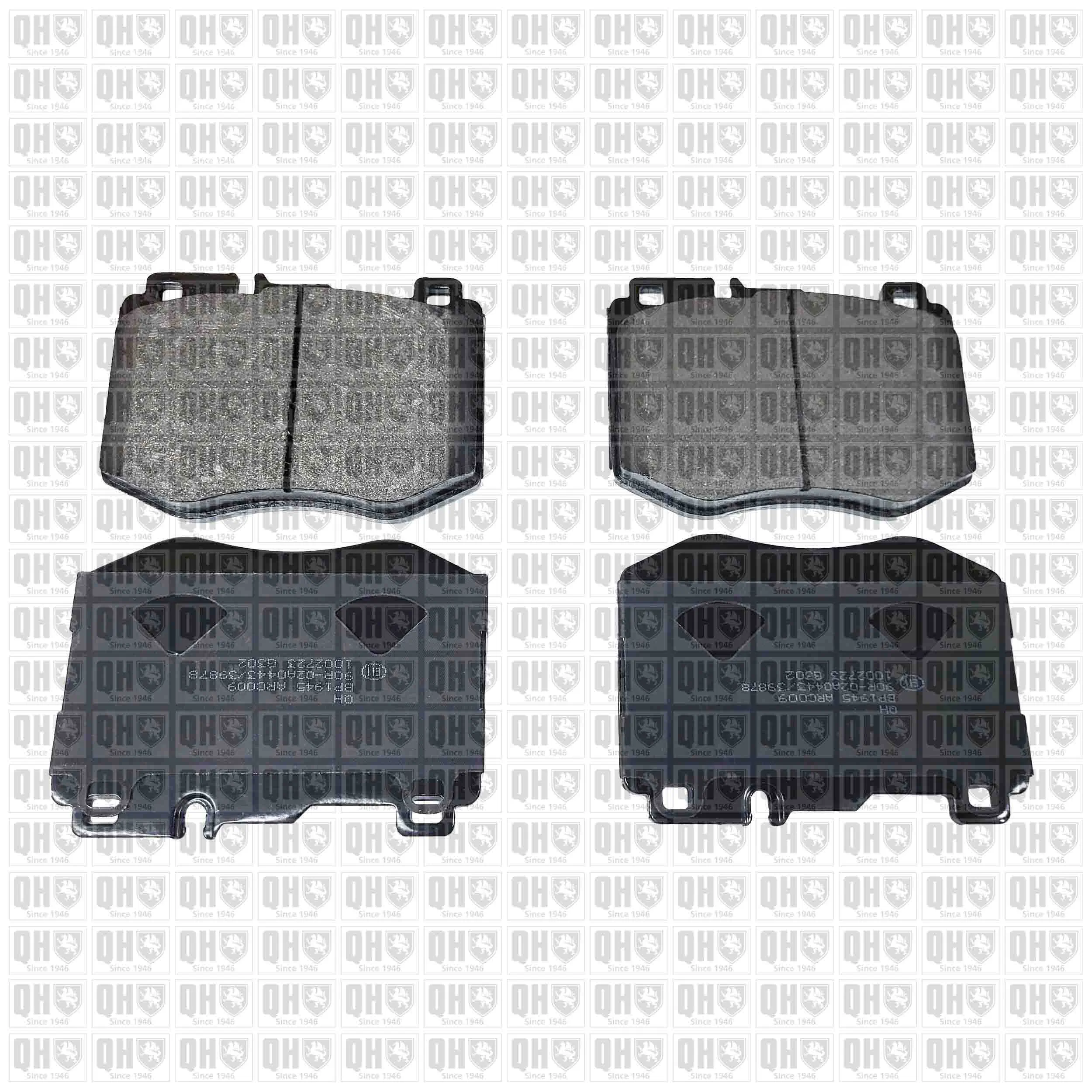  Sapatas do freio dianteiras de disco Mercedes GLC SUV (X253) (2015 - 2022) 