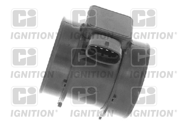 Sensor de fluxo (consumo) de ar, medidor de consumo M.A.F. - (Mass Airflow) 5WK9606Z VAG