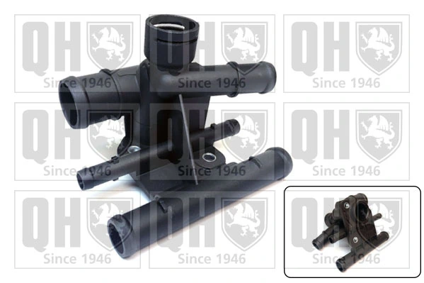  Caixa do termostato Volkswagen Touareg I SUV (7LA, 7L6, 7L7) (2002 - 2010) I