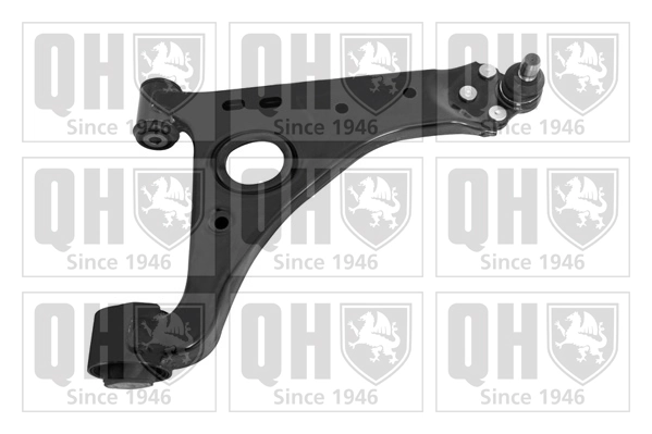 Braço oscilante inferior direito de suspensão dianteira 94540669 Peugeot/Citroen
