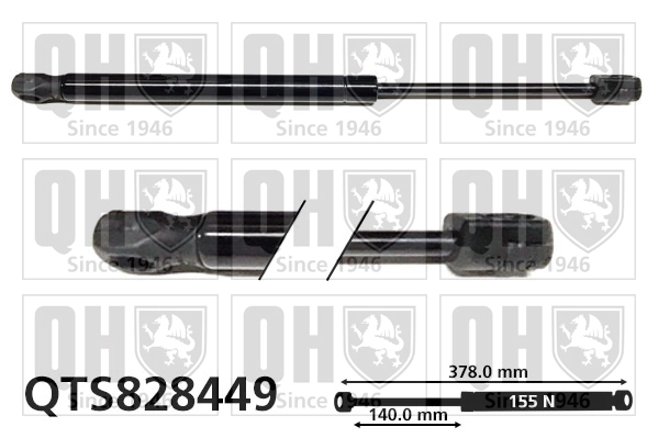 Amortecedor da capota Peugeot/Citroen 1635432880 preço, a partir de 21,04 USD