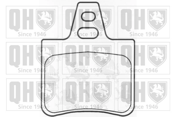 Sapatas do freio traseiras de disco DP61033 Brembo