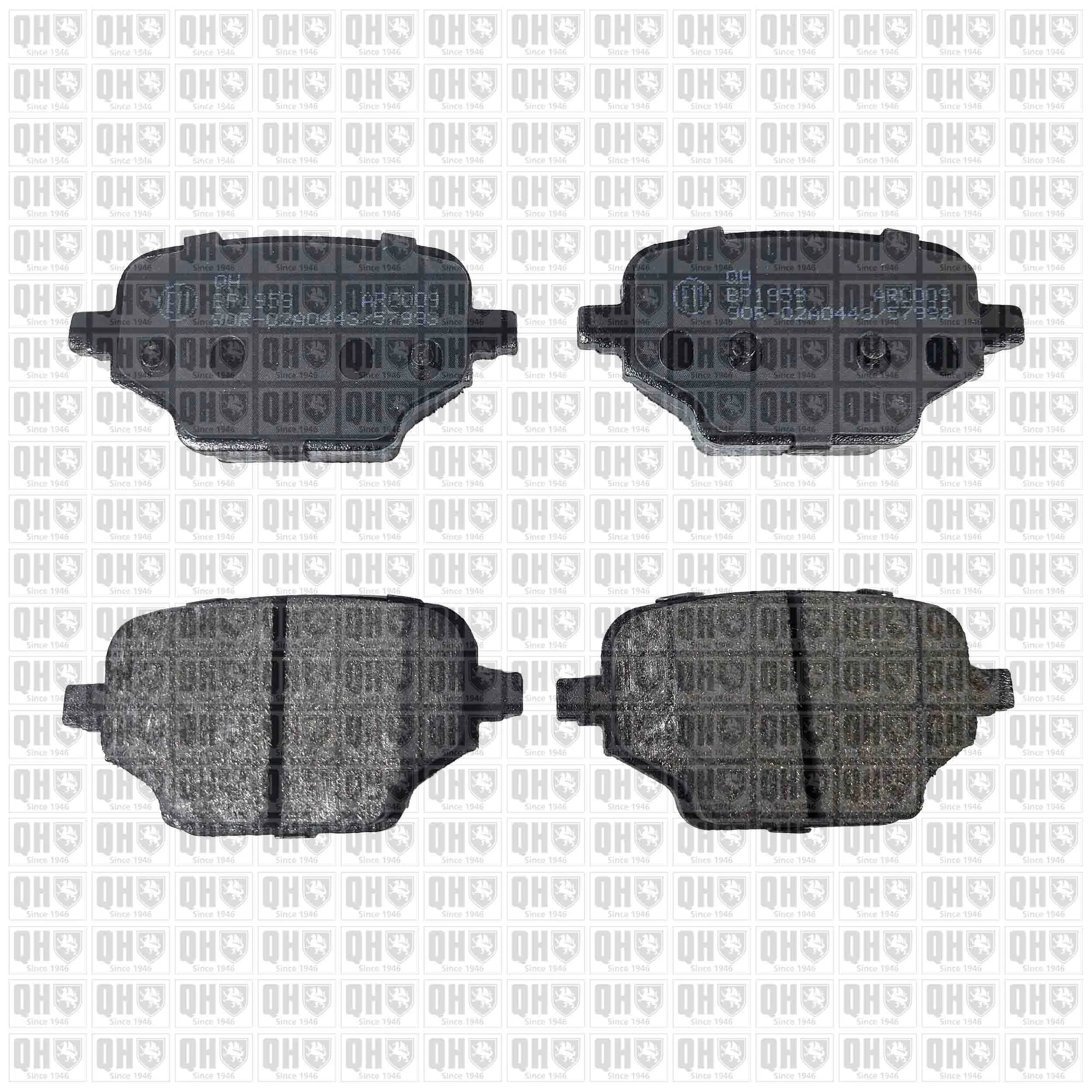 Compre 1689800480 Peugeot/Citroen Sapatas do freio traseiras de disco