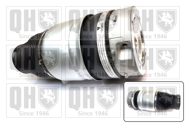 Coxim pneumático (suspensão de lâminas pneumática) do eixo dianteiro Amity AP REC60AS0022