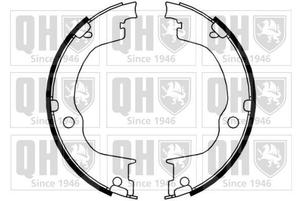 Sapatas do freio de estacionamento para Chevrolet Captiva I C100