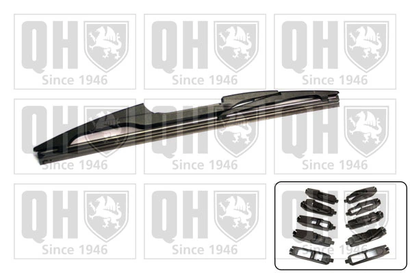 Limpa-pára-brisas de vidro traseiro para Opel Astra H L35