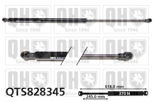 Amortecedor de tampa de porta-malas (de 3ª/5ª porta traseira) Opel Mokka I J13