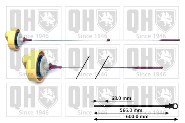 Compre Sonda (indicador) do nível de óleo no motor Renault Koleos 