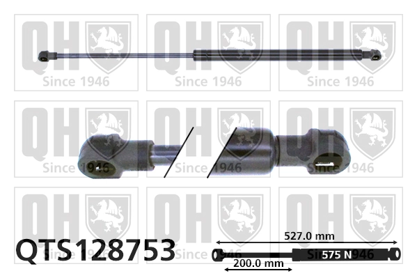 Compre Amortecedor de tampa de porta-malas (de 3ª/5ª porta traseira) Fiat Palio 