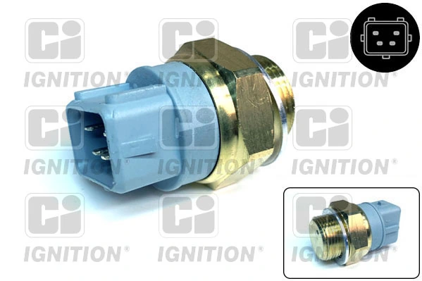 Compre Sensor de temperatura do fluido de esfriamento (de ativação de ventilador do radiador) Ford Sierra 1