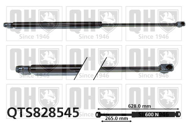 Amortecedor de tampa de porta-malas (de 3ª/5ª porta traseira) Mercedes ML/GLE  W166