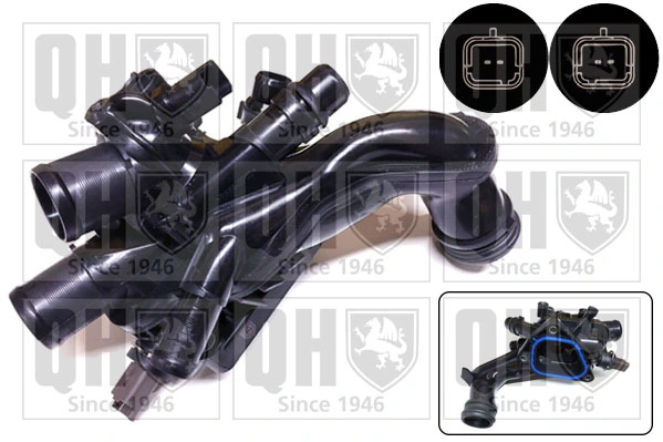  Caixa do termostato Citroen C5 AIRCROSS SUV (2018 - 2026) AIRCROSS