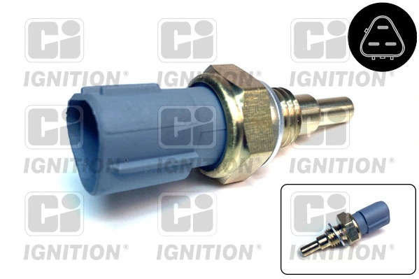 Compre Sensor de temperatura do fluido de esfriamento (de ativação de ventilador do radiador) Mazda 323 