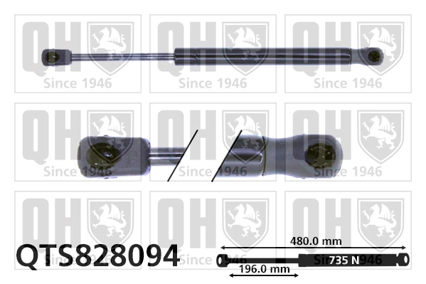 Compre V461847 VEMO/Vaico Amortecedor de tampa de porta-malas (de 3ª/5ª porta traseira)