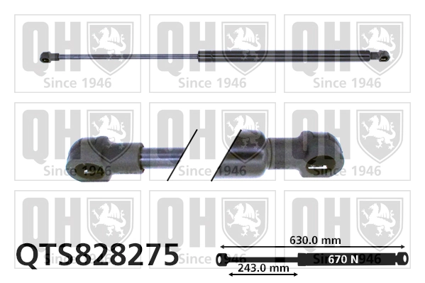Compre 8731S0 Toyota Amortecedor de tampa de porta-malas (de 3ª/5ª porta traseira)