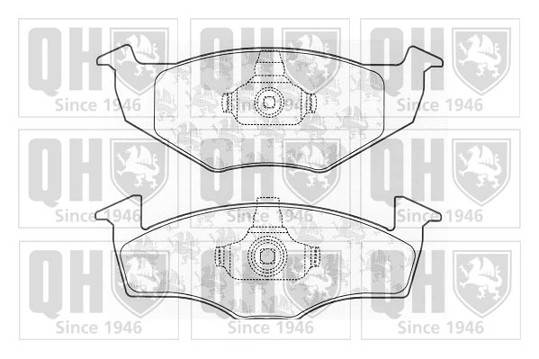 Sapatas do freio dianteiras de disco DP85019 Brembo