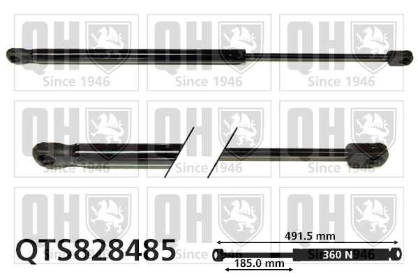 Amortecedor de tampa de porta-malas (de 3ª/5ª porta traseira) Suzuki 8186054P01 preço, a partir de 18,60 USD