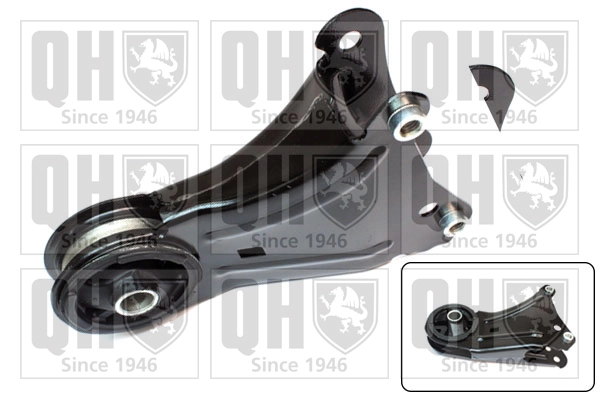 Coxim (suporte) traseiro de motor para Renault Twingo I C06