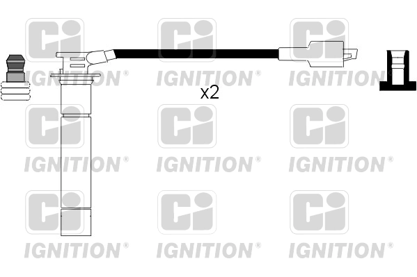 Fios de alta voltagem, kit NGC000040 Land Rover