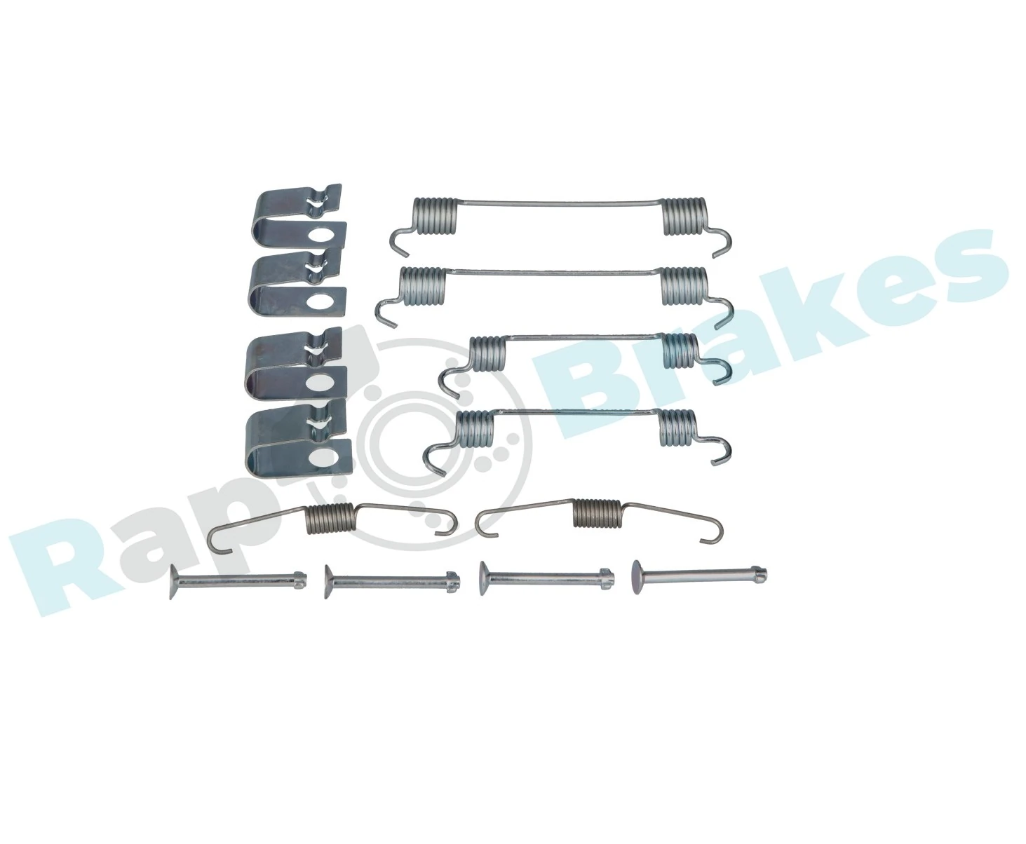 Kit de montagem das sapatas traseiras de tambor Honda Jazz  GD, GE