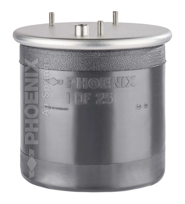 Coxim pneumático (suspensão de lâminas pneumática) do eixo traseiro Continental/Siemens 836MK1