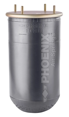 Coxim pneumático (suspensão de lâminas pneumática) do eixo traseiro 813MB Continental/Siemens