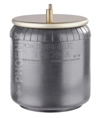 Coxim pneumático (suspensão de lâminas pneumática) do eixo Kraftiger KG415710NP