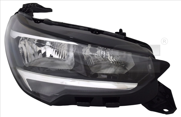 Luz esquerda Opel 9829465580